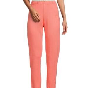 SPIRITUAL GANGSTER Women's Gratitude Luna Sweatpants Flamingo S NWT